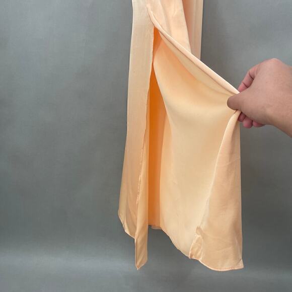 30. Rosetta Getty Maxi Dress Womens 12 Soft Girl Ballet Swiftie Quiet Luxury - Picture 6 of 10